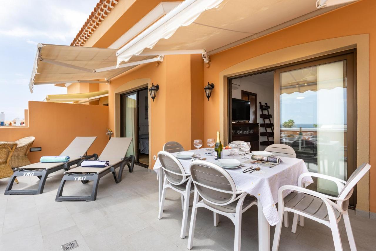 Exclusive Penthouse Playa Las Vistas 4 Close To The Sea And Beach, Aircondition For A Fee, Wifi, Terrace, Heated Pool Playa de las Américas Exterior foto