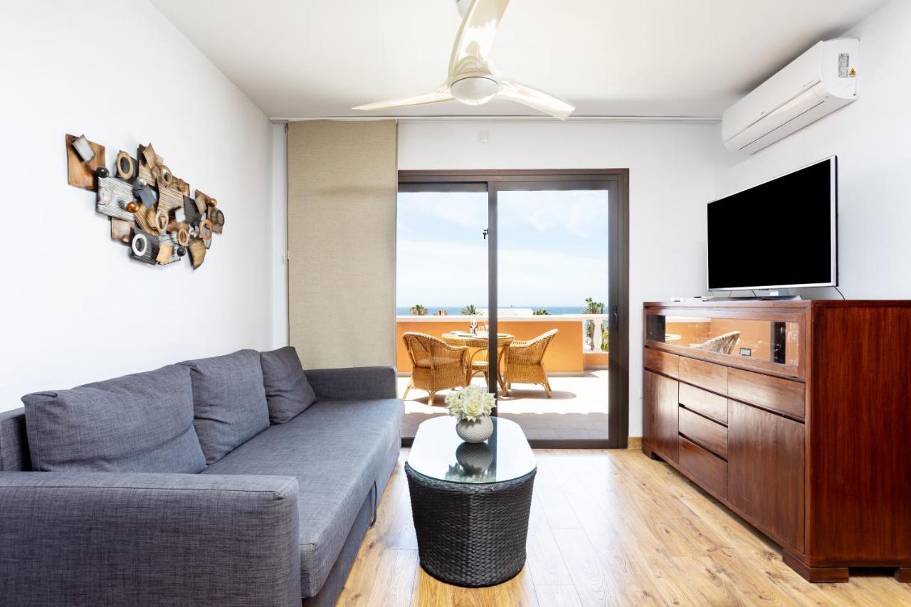Exclusive Penthouse Playa Las Vistas 4 Close To The Sea And Beach, Aircondition For A Fee, Wifi, Terrace, Heated Pool Playa de las Américas Exterior foto