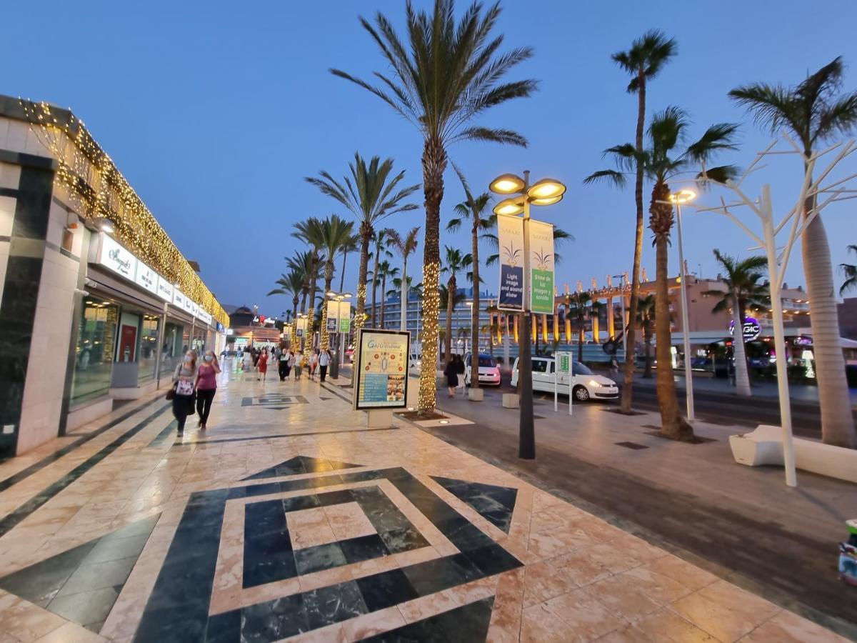 Exclusive Penthouse Playa Las Vistas 4 Close To The Sea And Beach, Aircondition For A Fee, Wifi, Terrace, Heated Pool Playa de las Américas Exterior foto